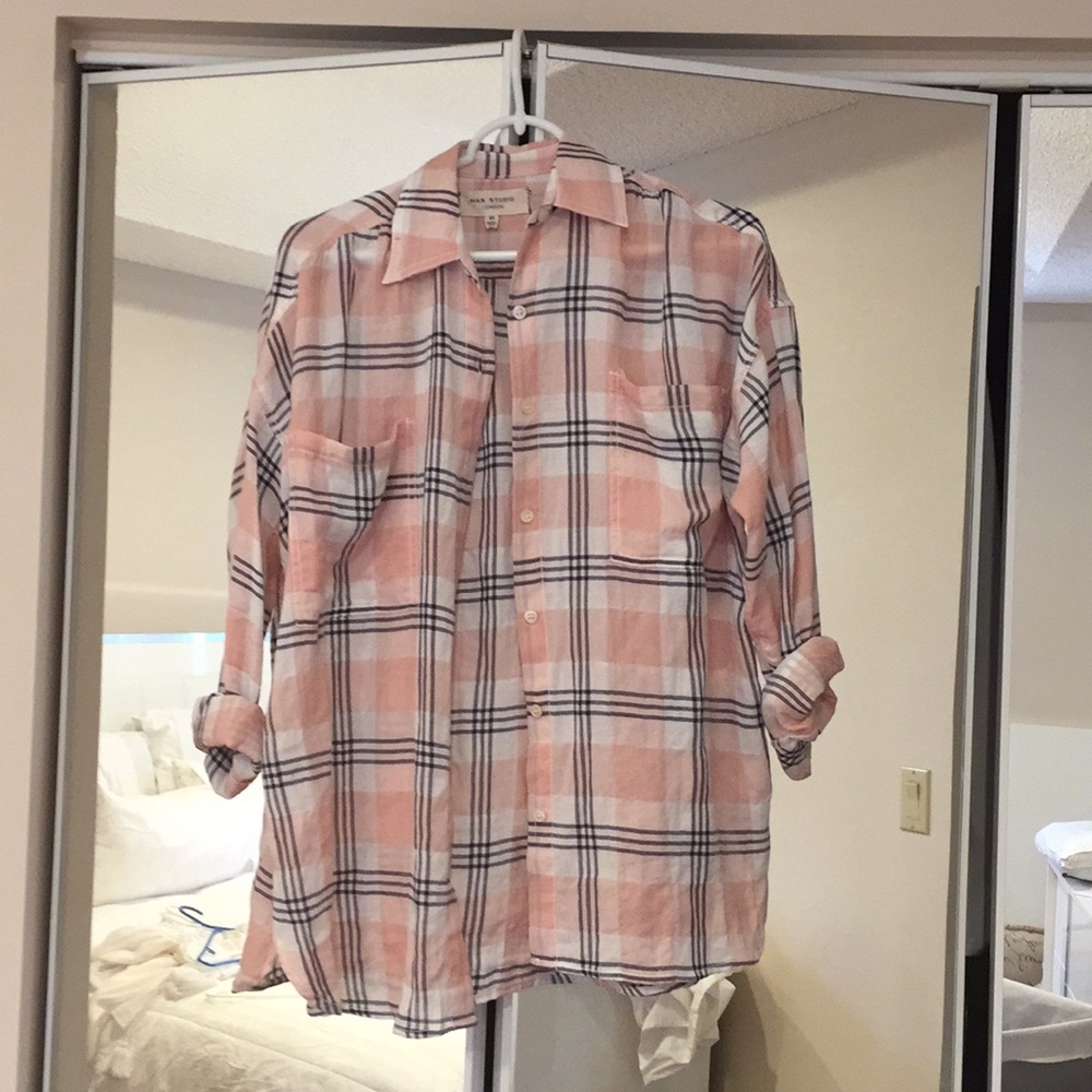 Flannel buttondown